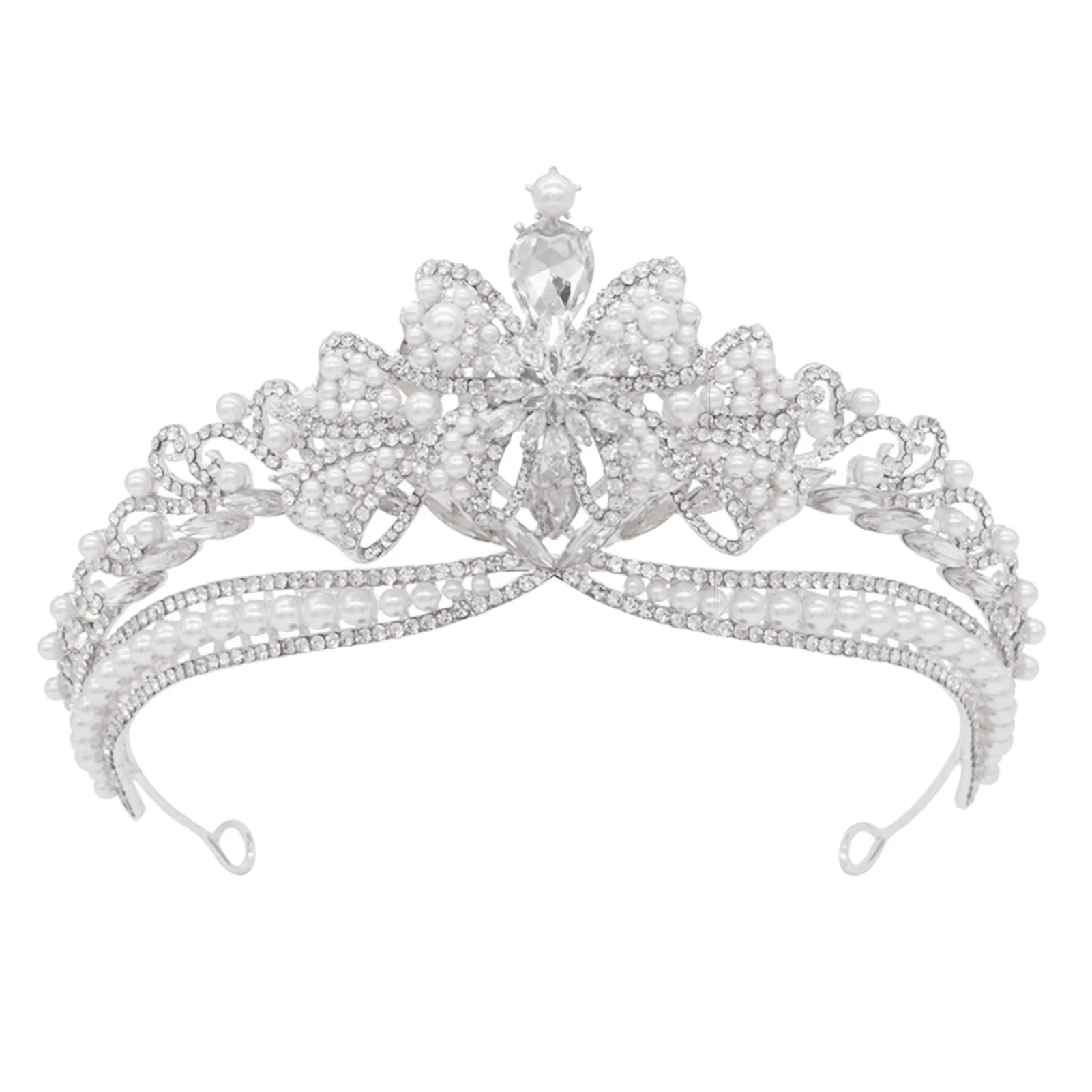Elegant Bow Bridal Wedding Crown Princess Party Prop Luxurious Hair Ornament for Gown Dress Hairstyle Making Tool SDI99
Elegant Bow Bridal Wedding Crown Princess Party Prop Luxurious Hair Ornament for Gown Dress Hairstyle Making Tool SDI99