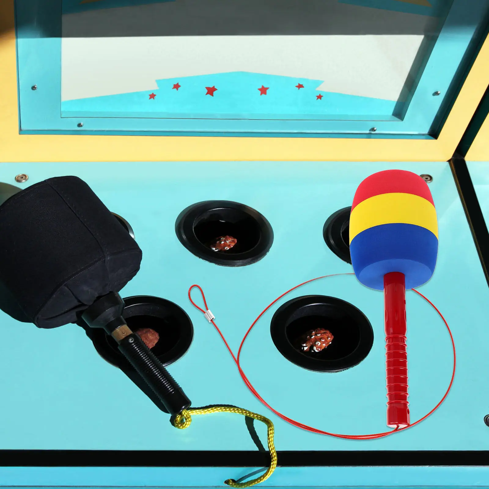 Игровой набор «Ударь крота»: Молоток для детей и малышей, маленький молоток с веревкой, простой в использовании, аксессуар для игрового автомата, для развития координации рук и глаз
Игровой набор «Ударь крота»: Молоток для детей и малышей, маленький молоток с веревкой, простой в использовании, аксессуар для игрового автомата, для развития координации рук и глаз