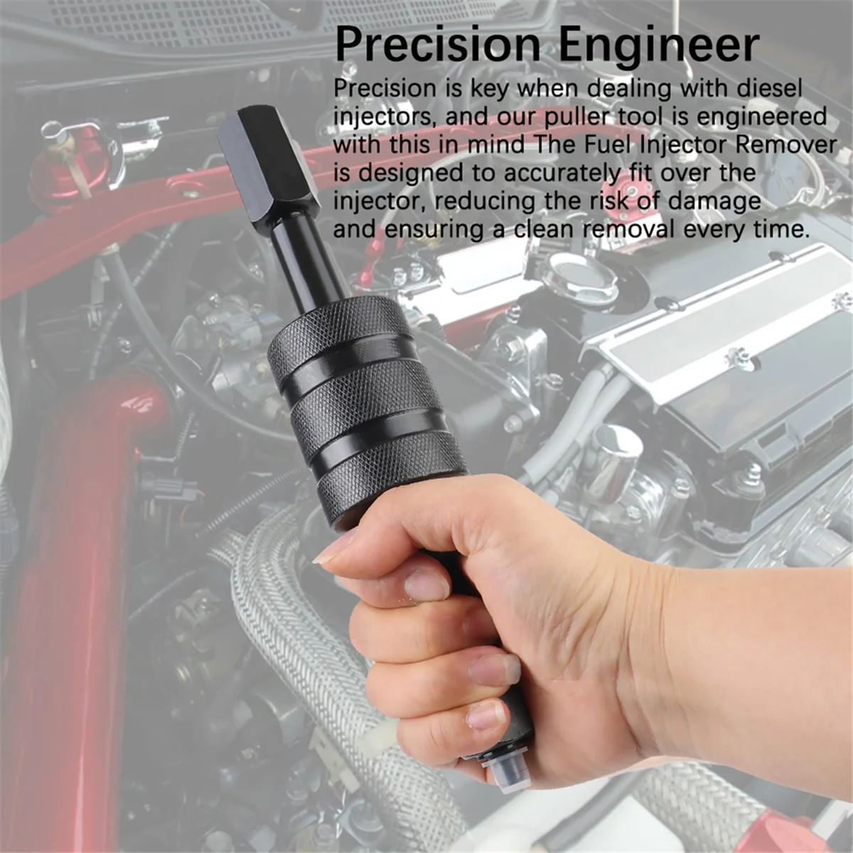 【Home-Tools!】{Diesel Injector Puller Tools Extractor Installer Tool Fuel Injector Remover Accessory with Hard Case Injector
【Home-Tools!】{Diesel Injector Puller Tools Extractor Installer Tool Fuel Injector Remover Accessory with Hard Case Injector