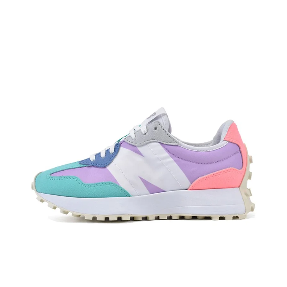 New Balance NB 327 Винтаж Замша Текстиль Синтетическая Кожа Низкие Повседневные Беговые Кроссовки для Женщин WS327PA
New Balance NB 327 Винтаж Замша Текстиль Синтетическая Кожа Низкие Повседневные Беговые Кроссовки для Женщин WS327PA