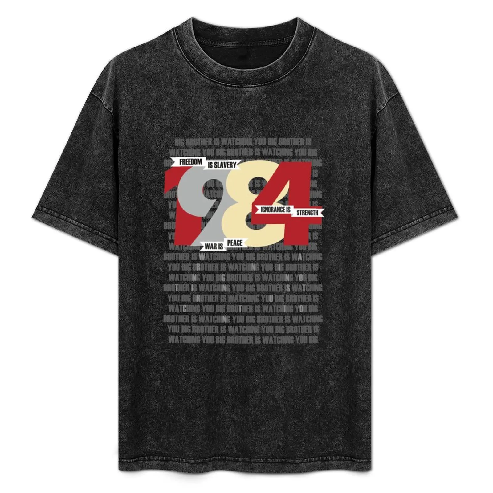 George Orwell - Nineteen Eighty-Four T-Shirt Relaxed Casual Short Sleeve Tee
George Orwell - Nineteen Eighty-Four T-Shirt Relaxed Casual Short Sleeve Tee