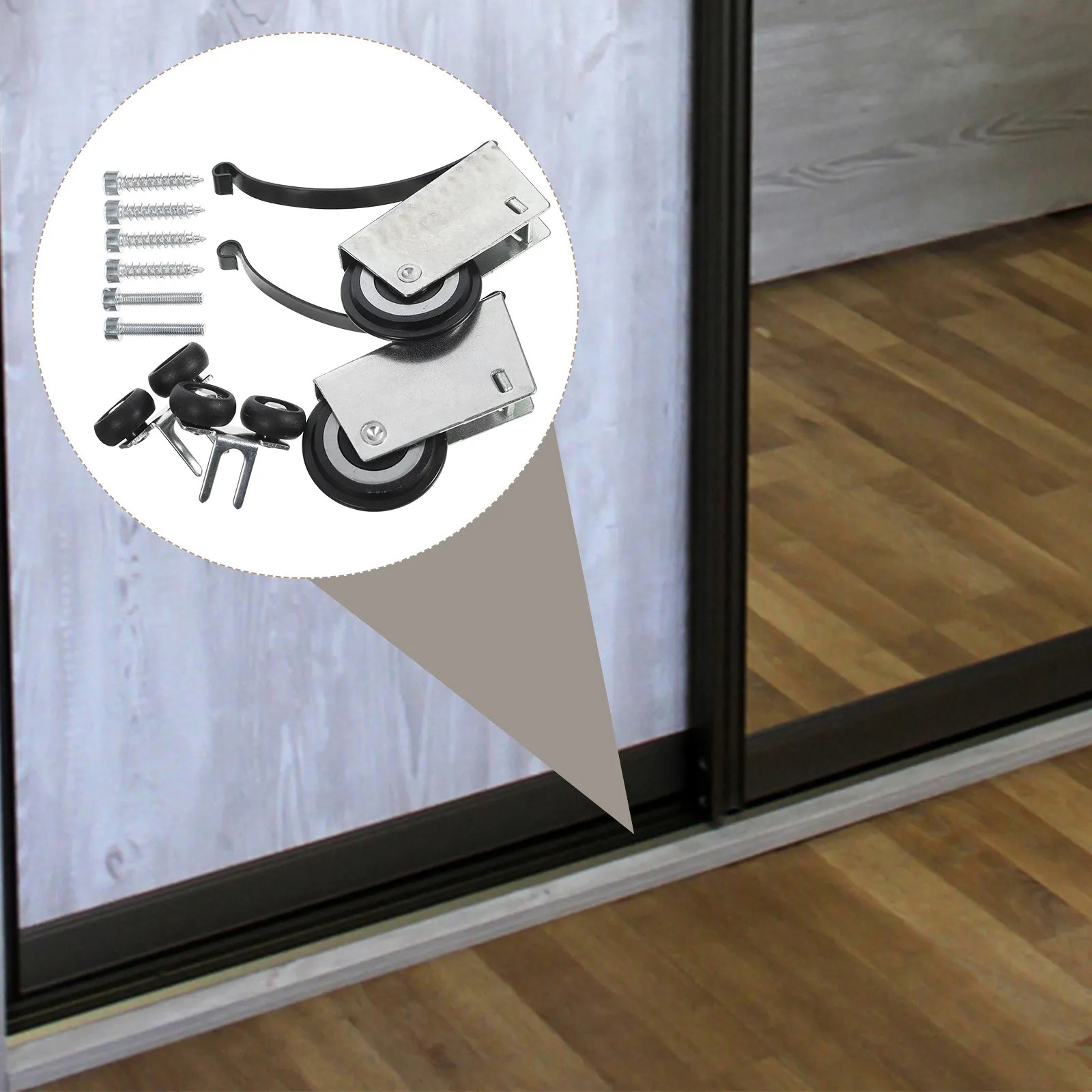 1Set Sliding Door Wheel Metal Bearing Roller Smooth Silent Sliding Glass Door Pulley Cabinet Track Wardrobe Replacement
1Set Sliding Door Wheel Metal Bearing Roller Smooth Silent Sliding Glass Door Pulley Cabinet Track Wardrobe Replacement