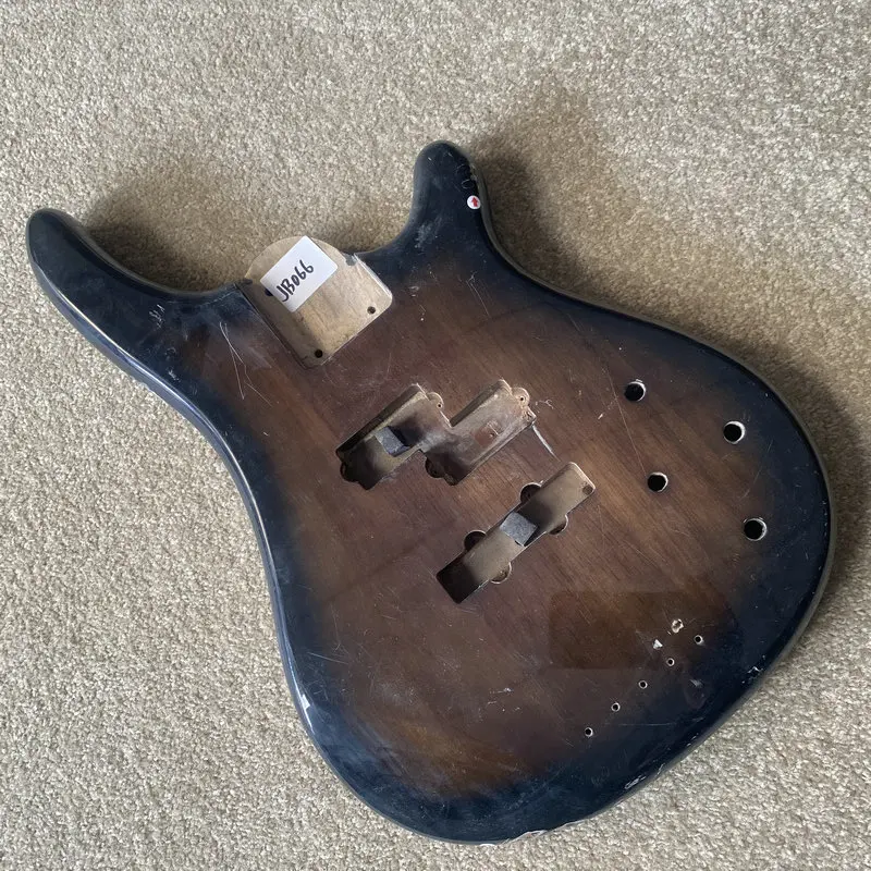 JB066 Active PJB Bass Pickups Transparent Brown Color Semi Finishing Electric Bass Body with Damages for DIY
JB066 Active PJB Bass Pickups Transparent Brown Color Semi Finishing Electric Bass Body with Damages for DIY