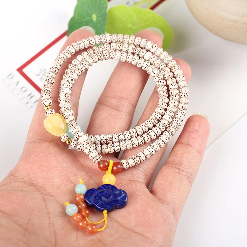 Hainan Mini Xingyue боди семена 3*5 мм Женский оригинальный браслет из нескольких колец
Hainan Mini Xingyue боди семена 3*5 мм Женский оригинальный браслет из нескольких колец