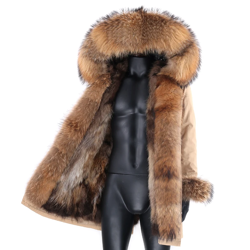 Winter Men Jacket Real Raccoon Fur Coat Fashion Hooded Thick Warm Outerwear Male Casual Clothing Parkas
Winter Men Jacket Real Raccoon Fur Coat Fashion Hooded Thick Warm Outerwear Male Casual Clothing Parkas