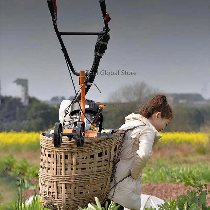 2.7KW M-icro ti-llage machine Front Tine Fo-rward and Rev-erse Rotating Ga-s Garden Till-er H450
2.7KW M-icro ti-llage machine Front Tine Fo-rward and Rev-erse Rotating Ga-s Garden Till-er H450