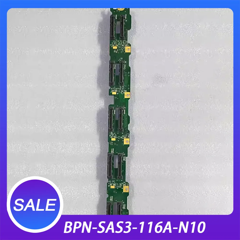 10 x 2.5-inch hard drive backplate BPN-SAS3-116A-N10
10 x 2.5-inch hard drive backplate BPN-SAS3-116A-N10