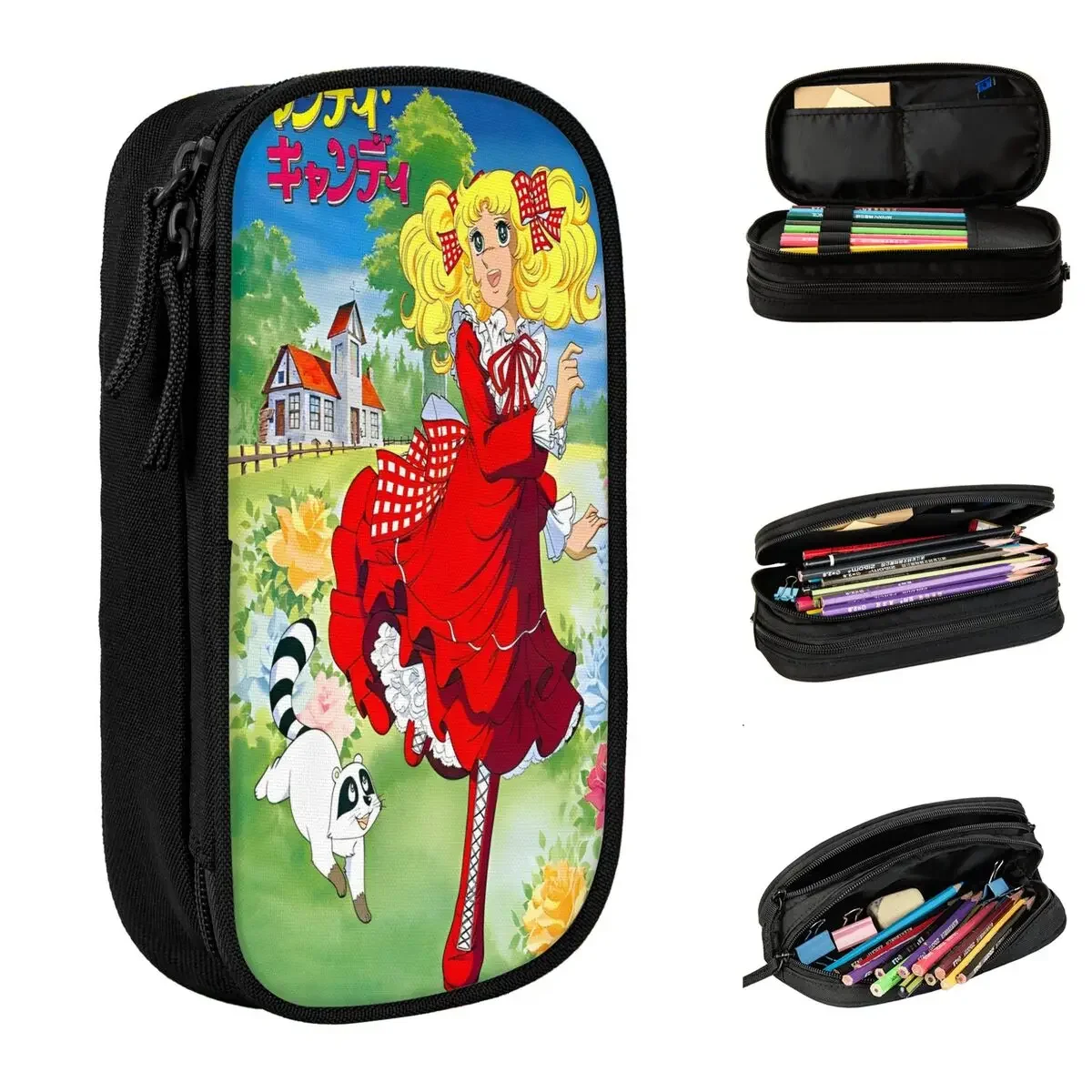 Candy Candy Cartoon Post Pencil Case Lovely Anime Pen Box Bag Kids Big Capacity Students School Gifts Pencilcases
Candy Candy Cartoon Post Pencil Case Lovely Anime Pen Box Bag Kids Big Capacity Students School Gifts Pencilcases