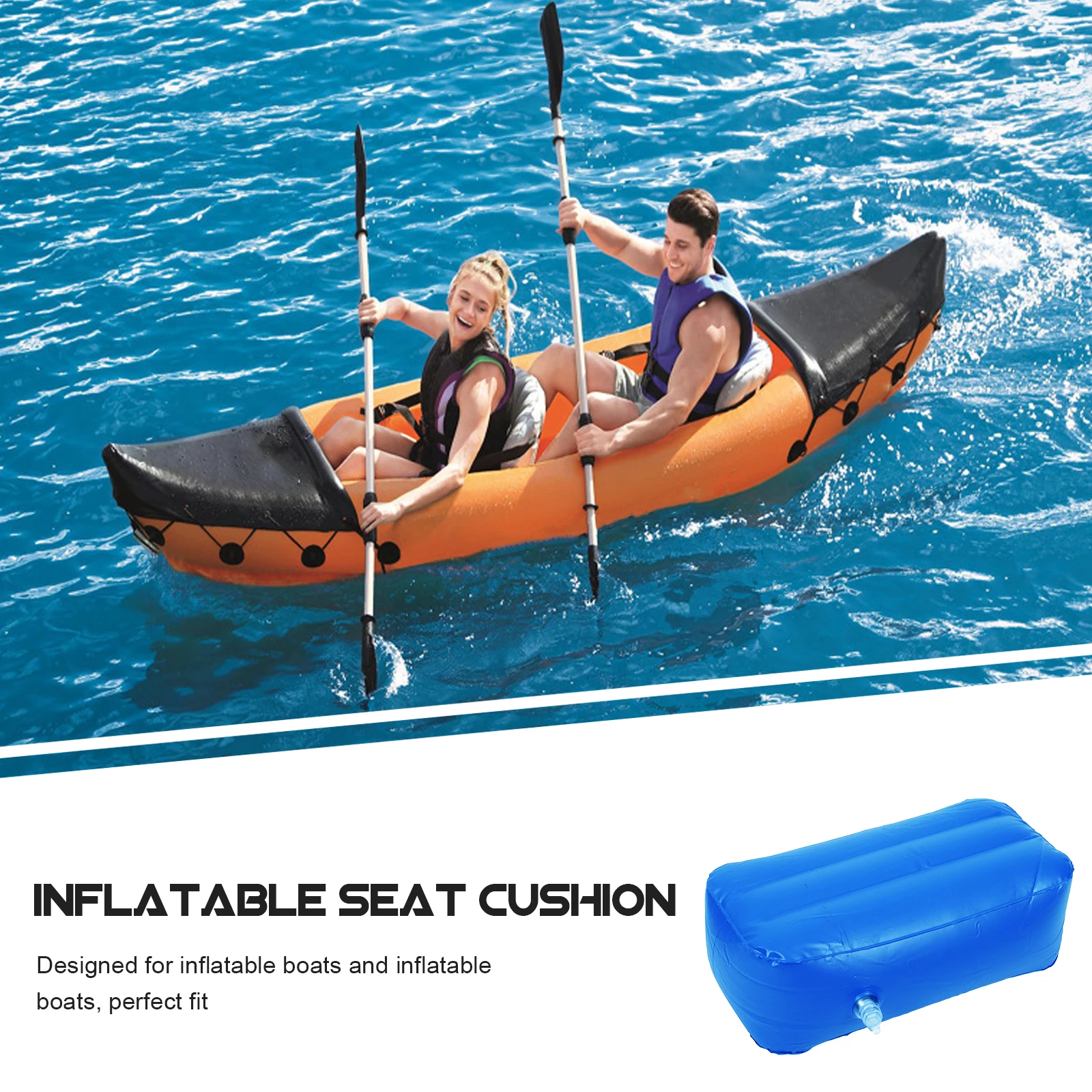 Inflatable Seat Cushion Breathable High Resilience Boat Marine Accessories Outdoor Water Sports Equipment 
Inflatable Seat Cushion Breathable High Resilience Boat Marine Accessories Outdoor Water Sports Equipment