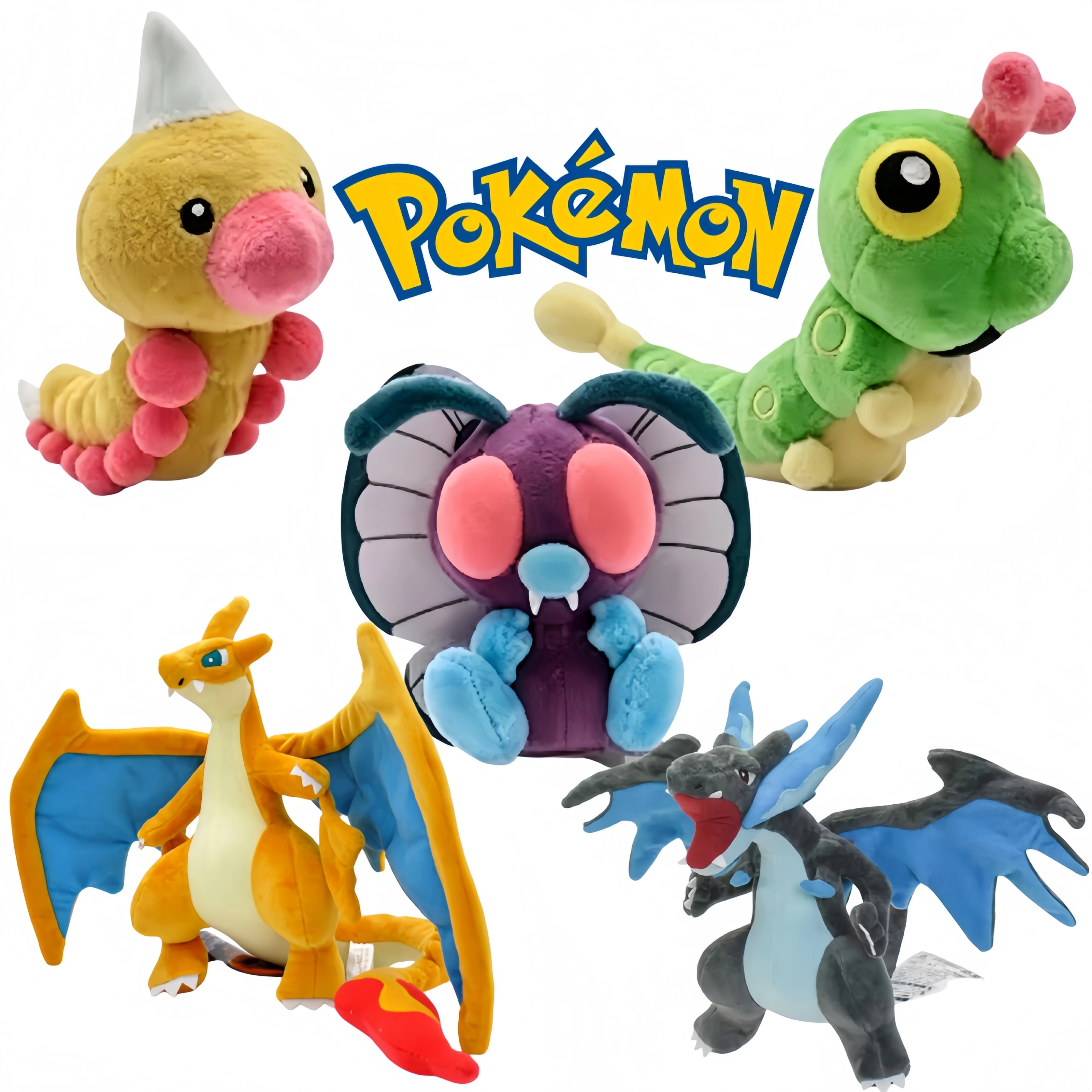 Pokemon Plush Butterfree Caterpie Weedle Gyarados Shiny Charizard XY Plushes Soft Lugia Sprigatito Mimikyu Stuffed Kawaii Doll
Pokemon Plush Butterfree Caterpie Weedle Gyarados Shiny Charizard XY Plushes Soft Lugia Sprigatito Mimikyu Stuffed Kawaii Doll