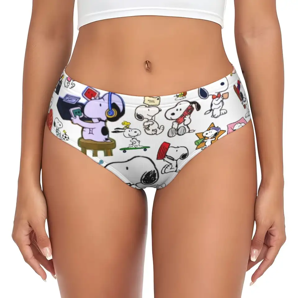 Aangepaste dames Manga Snoopy Woods