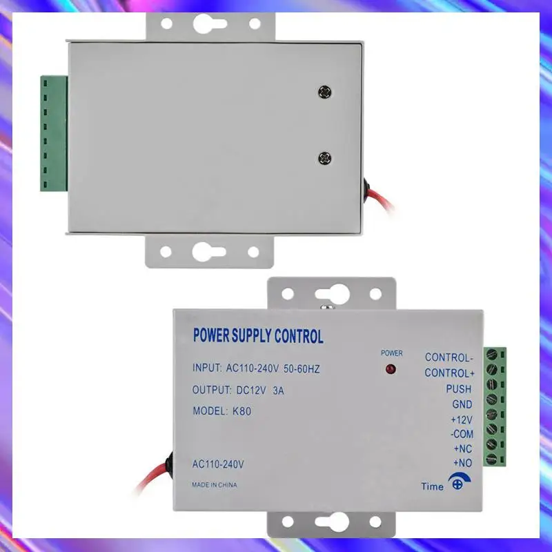 6X K80 Door Access System Electric Power Supply Control DC 12V 3A Miniature Power/Electric Lock Power
6X K80 Door Access System Electric Power Supply Control DC 12V 3A Miniature Power/Electric Lock Power