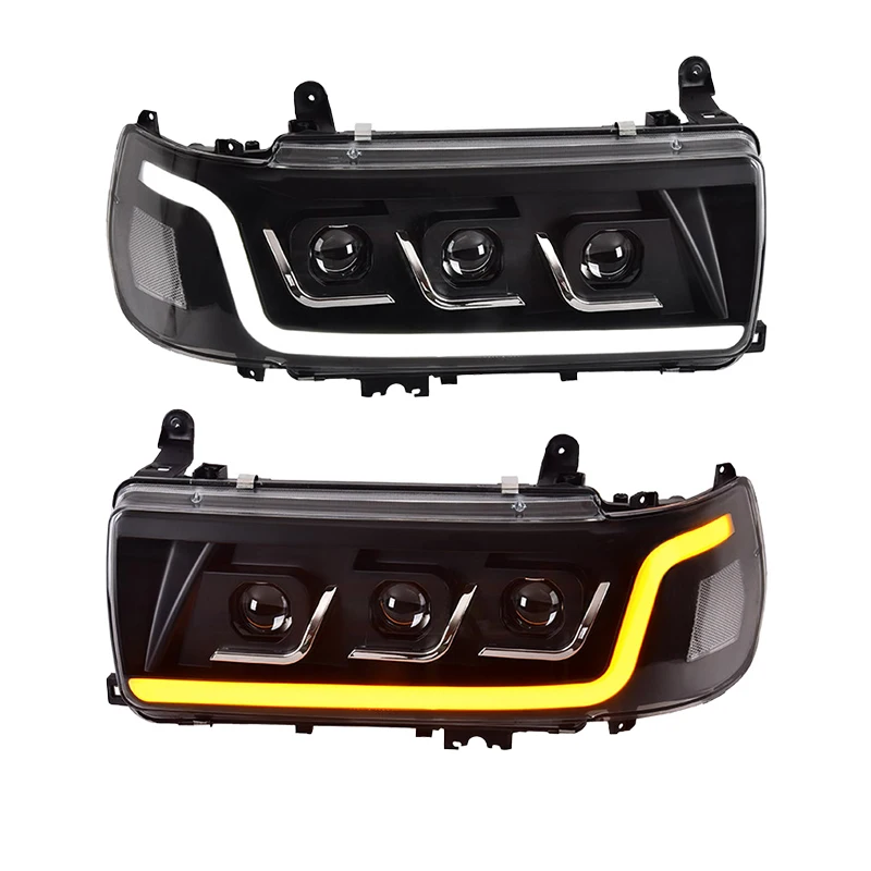 For Toyota LC 80 Headlights LC80 1990-2002 Front Light Upgrade LED Head Lamp Land Cruiser 80 Series Accessories
For Toyota LC 80 Headlights LC80 1990-2002 Front Light Upgrade LED Head Lamp Land Cruiser 80 Series Accessories