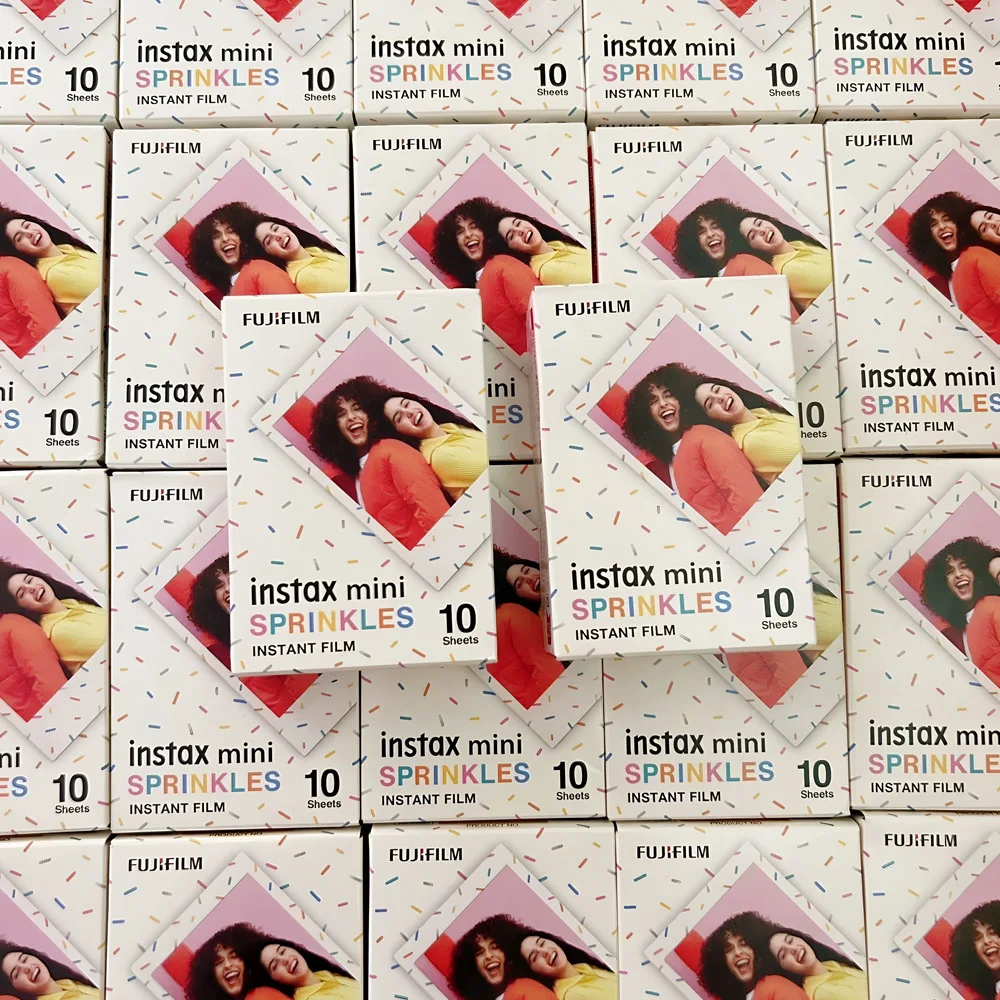 For Fuji mini 12 Film Camera 11/40/9/8/7/70/90 10-50 Sheets Fujifilm Instax Mini Film SPRINKLES Exposures Papers Color Design
For Fuji mini 12 Film Camera 11/40/9/8/7/70/90 10-50 Sheets Fujifilm Instax Mini Film SPRINKLES Exposures Papers Color Design