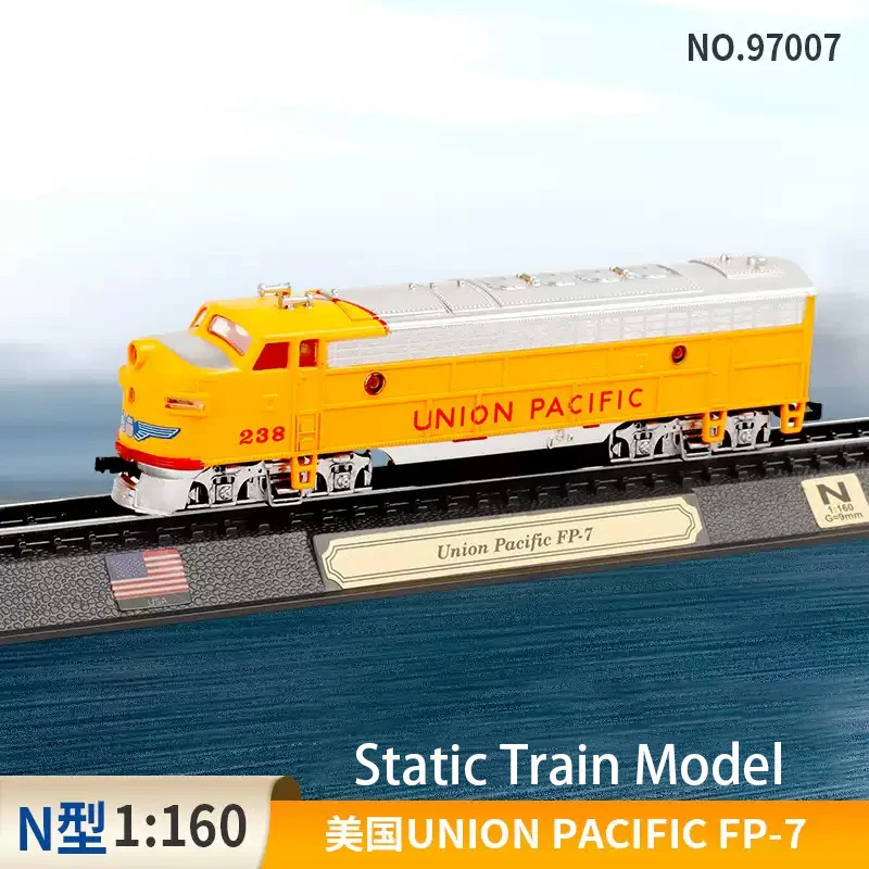 HF Diecast N Scale 1/160 Union Pacific FP-7 Retro Diesel Locomotive Train Model Static Collection Decorated Holiday Gifts Toys
HF Diecast N Scale 1/160 Union Pacific FP-7 Retro Diesel Locomotive Train Model Static Collection Decorated Holiday Gifts Toys