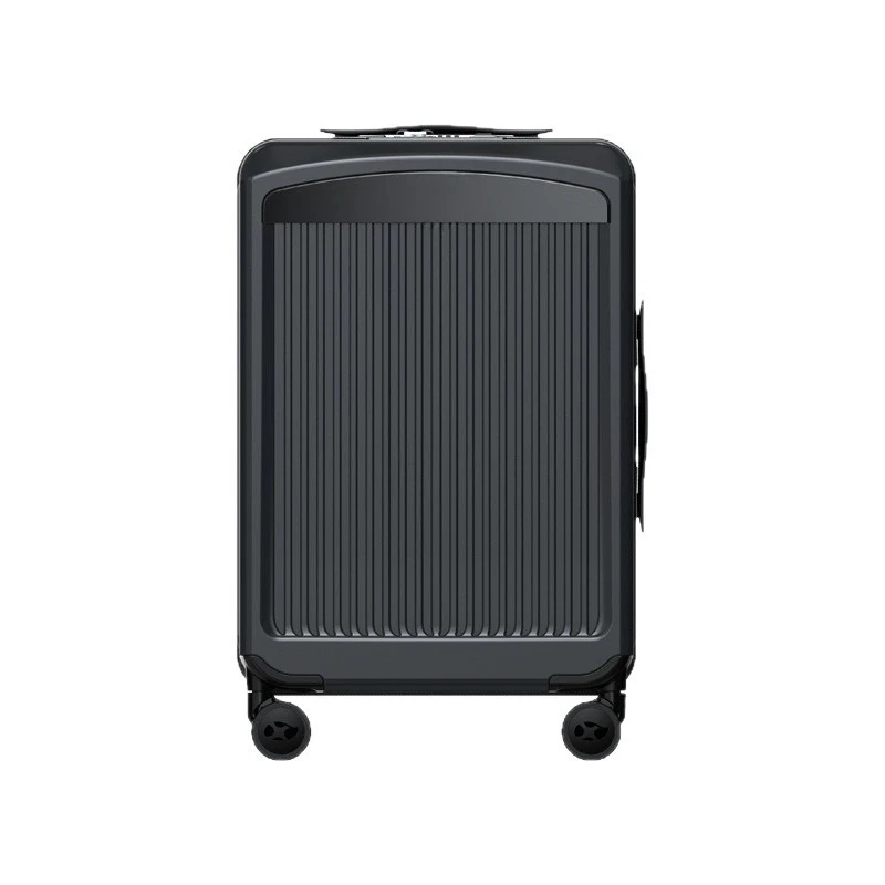 Suitcase aluminum frame front opening 20 inch women's trolley case business suitcase 
Suitcase aluminum frame front opening 20 inch women's trolley case business suitcase