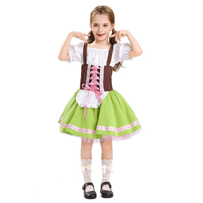 Bavarian Oktoberfest Cosplay Costume Cute Off Shoulder Short Sleeve Dress Set German Beer Carnival RolePlay Festival Fancy Dress
Bavarian Oktoberfest Cosplay Costume Cute Off Shoulder Short Sleeve Dress Set German Beer Carnival RolePlay Festival Fancy Dress