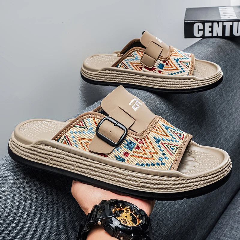 Summer Outdoor Non-slip Platform Sandals Thick Sole Beach Casual Walking Shoes
Summer Outdoor Non-slip Platform Sandals Thick Sole Beach Casual Walking Shoes