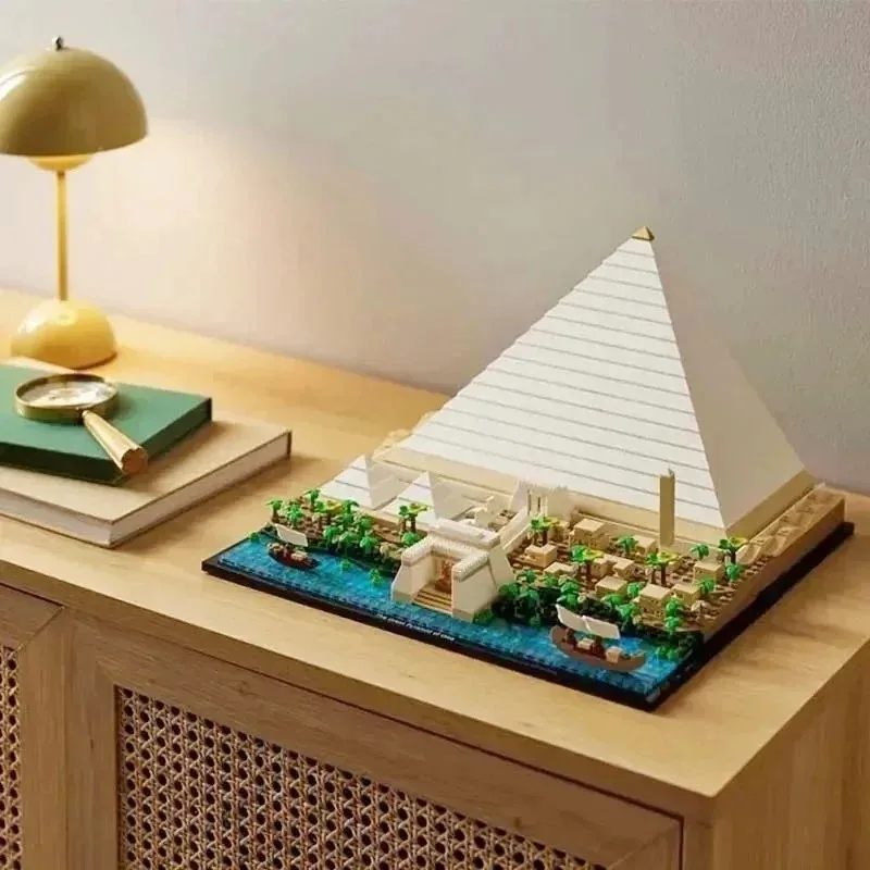New 1476PCS Great Pyramid of Giza Building Set, Christmas Gift for Kids Adults, DIY Egypt Pyramid Model
New 1476PCS Great Pyramid of Giza Building Set, Christmas Gift for Kids Adults, DIY Egypt Pyramid Model