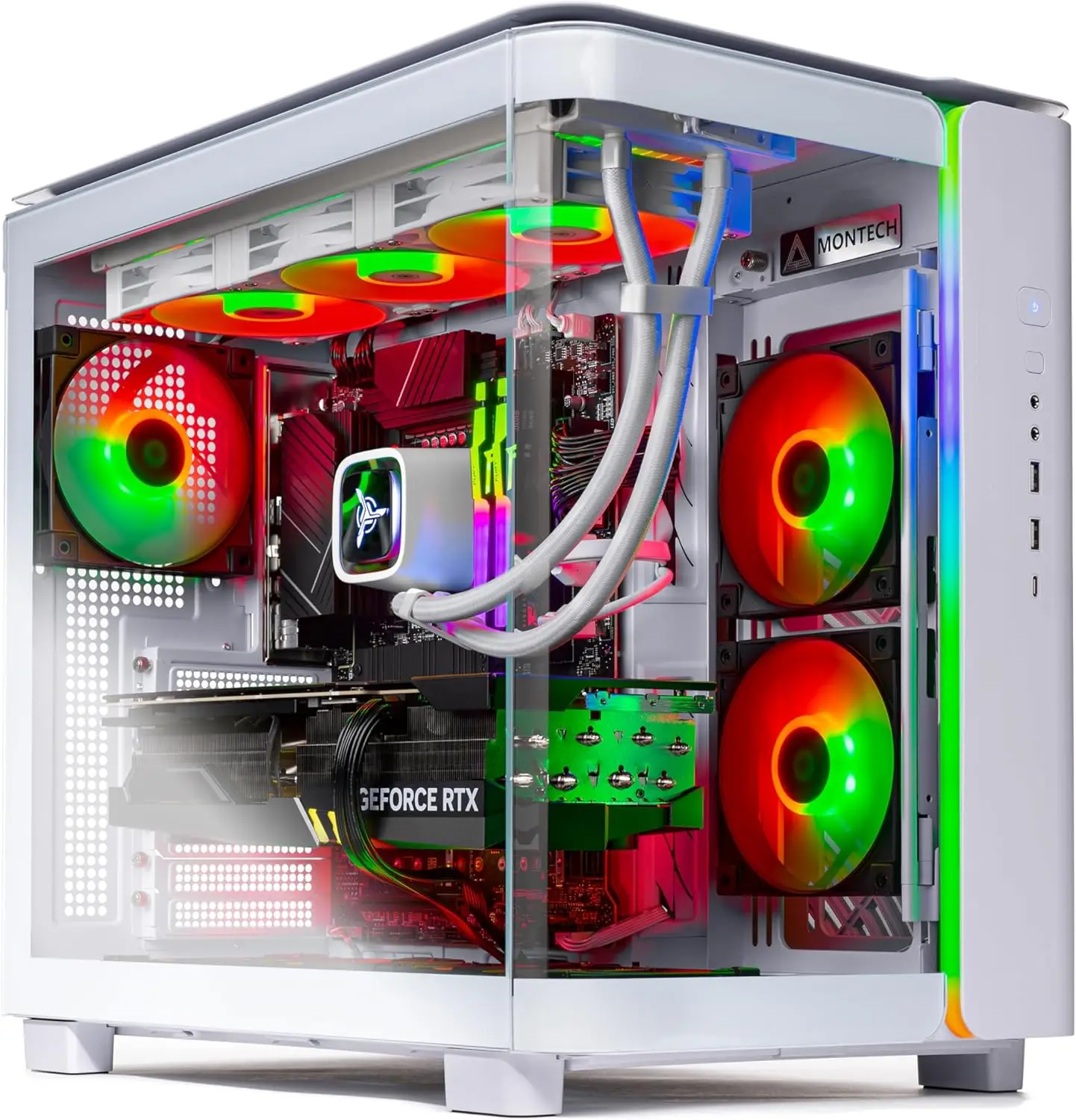 NVIDIA RTX 5070 Ti 16GB, 1TB Gen4 NVMe SSD, 32GB DDR5 RAM 5600 RGB, 850W Gold ATX 3 PSU, 360mm ARGB AIO, Wi-Fi, Win 11
NVIDIA RTX 5070 Ti 16GB, 1TB Gen4 NVMe SSD, 32GB DDR5 RAM 5600 RGB, 850W Gold ATX 3 PSU, 360mm ARGB AIO, Wi-Fi, Win 11