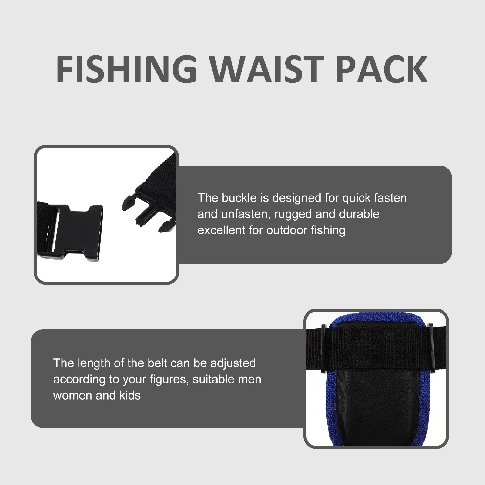 Premium Adjustable Fishing Waist Belt with Quick-Release Buckle and Stable Rod Holder for Men Women Kids Outdoor Wading Fly
Premium Adjustable Fishing Waist Belt with Quick-Release Buckle and Stable Rod Holder for Men Women Kids Outdoor Wading Fly