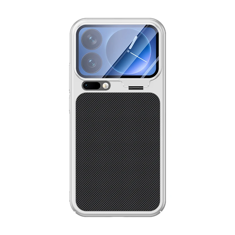 Shockproof Matte Hard Lens Kickstand Case For Xiaomi 17 Pro Max Mi 17 Pro, Slim Built-in Glass Camera Protection Phone Cover
Shockproof Matte Hard Lens Kickstand Case For Xiaomi 17 Pro Max Mi 17 Pro, Slim Built-in Glass Camera Protection Phone Cover