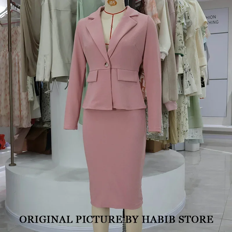 BWQ Elegant Female Blazer Vest Coat Skirt Suit Women Notched Long Sleeve Pockets Female 2 Piece Set 2025 Office Lady Outfit
BWQ Elegant Female Blazer Vest Coat Skirt Suit Women Notched Long Sleeve Pockets Female 2 Piece Set 2025 Office Lady Outfit