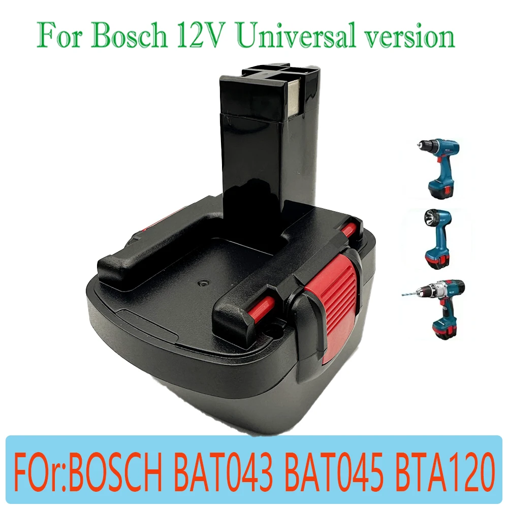 New For Bosch 12V screwdriver battery rechargeable 12V 12800mAh PSR BAT043BAT045BAT046BAT049 2607335273 2607335274
New For Bosch 12V screwdriver battery rechargeable 12V 12800mAh PSR BAT043BAT045BAT046BAT049 2607335273 2607335274