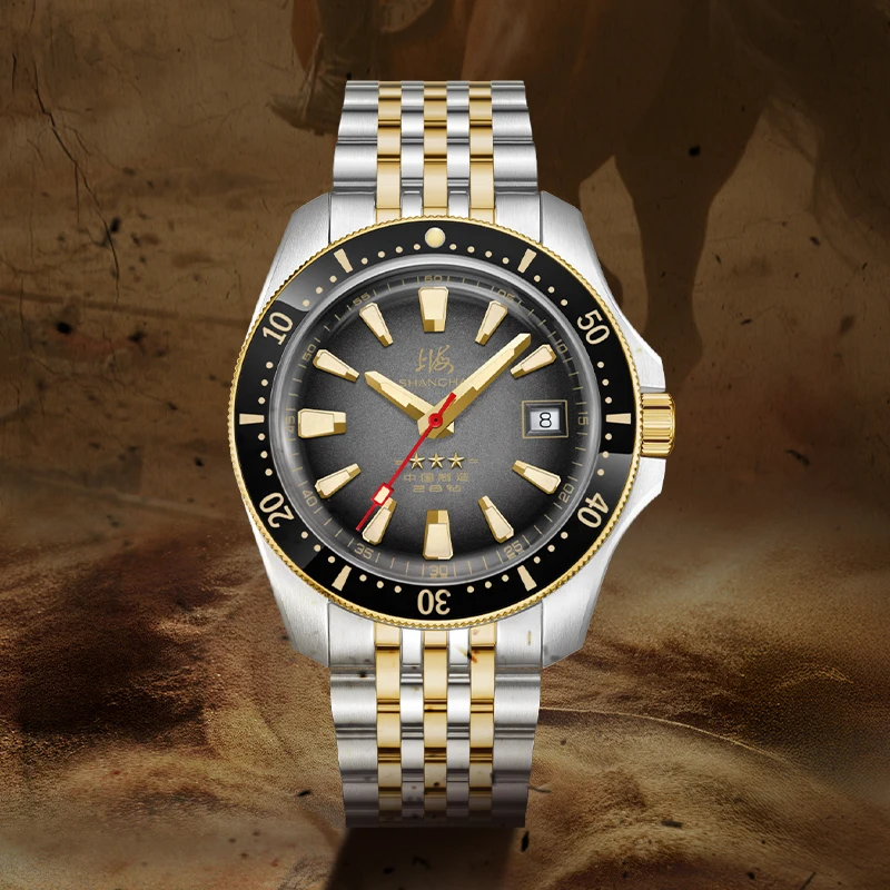 Shanghai Men Watches Commander Series Automatic Mechanical Watches Sports Diving Watches 300 Metres Sapphire Waterproof Watch
Shanghai Men Watches Commander Series Automatic Mechanical Watches Sports Diving Watches 300 Metres Sapphire Waterproof Watch