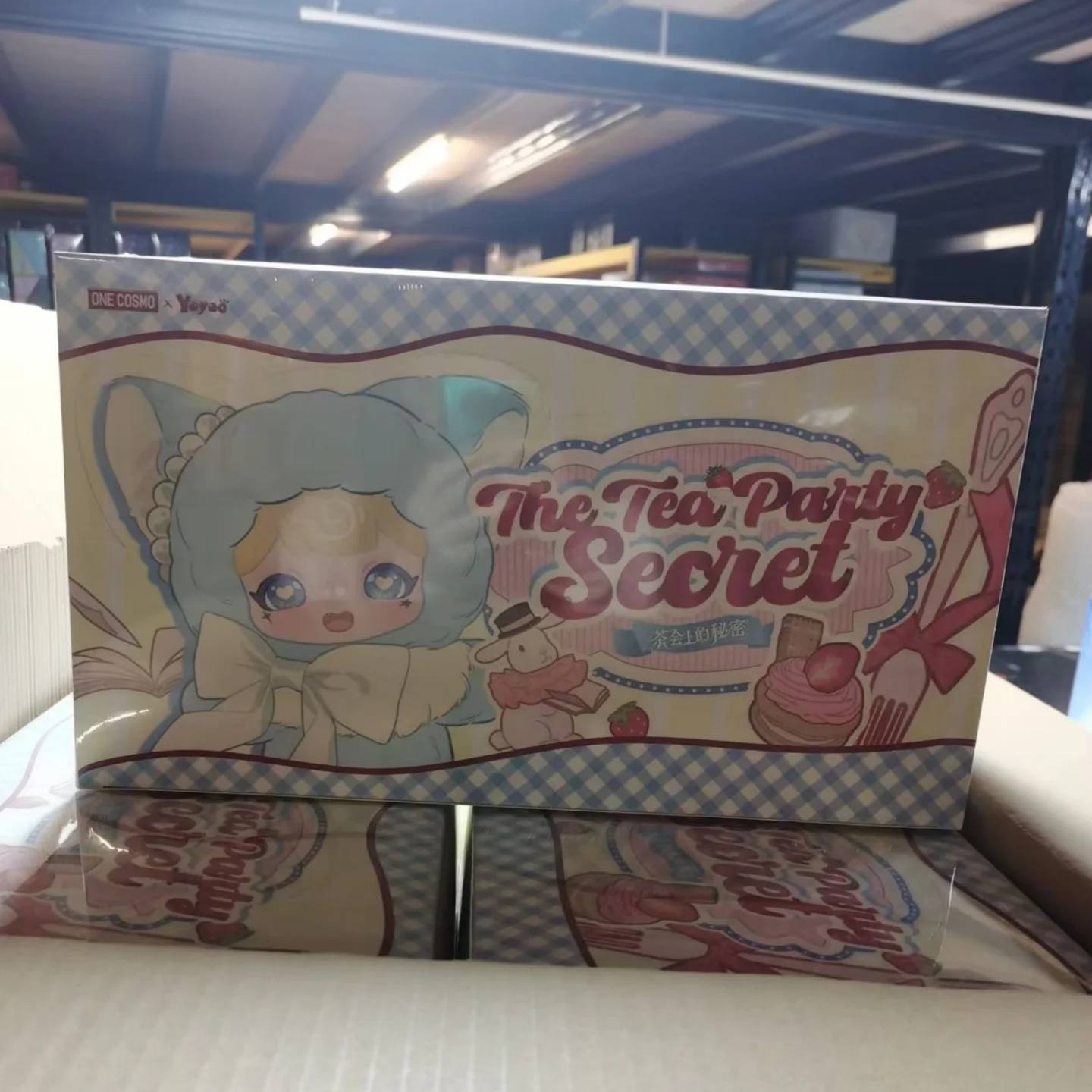Yoyoo The Tea Party Secret Series Blind Box Figure Original Cute Bunny Doll Keychain Pendant Collectible Toy For Toy Collectors
Yoyoo The Tea Party Secret Series Blind Box Figure Original Cute Bunny Doll Keychain Pendant Collectible Toy For Toy Collectors