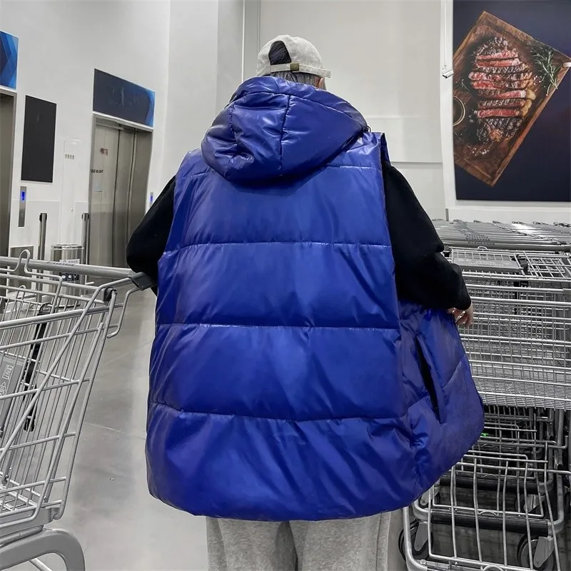 Men's Winter Jaet 2025 Hooded Du down Casual Vest Warm Large Size Loose Outerwear Polyester Fiber Stand Fit Online S
Men's Winter Jaet 2025 Hooded Du down Casual Vest Warm Large Size Loose Outerwear Polyester Fiber Stand Fit Online S