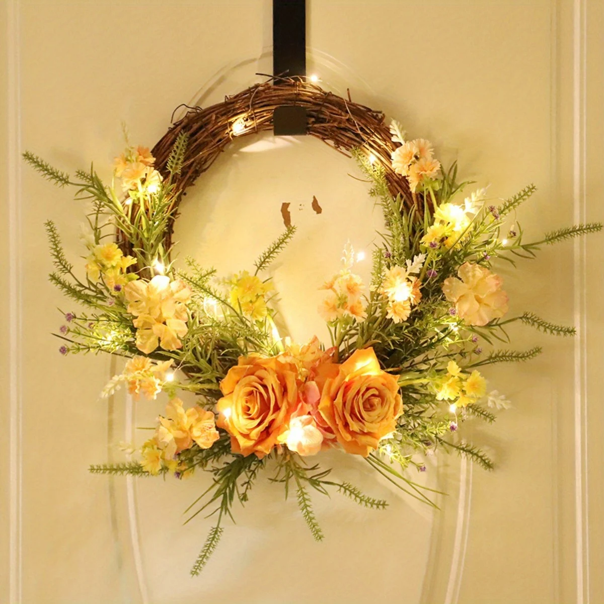 Венок из искусственных цветов гортензии, цветочный венок с гортензией и розой, венок из маленьких диких цветов с зелеными листьями,
Венок из искусственных цветов гортензии, цветочный венок с гортензией и розой, венок из маленьких диких цветов с зелеными листьями,