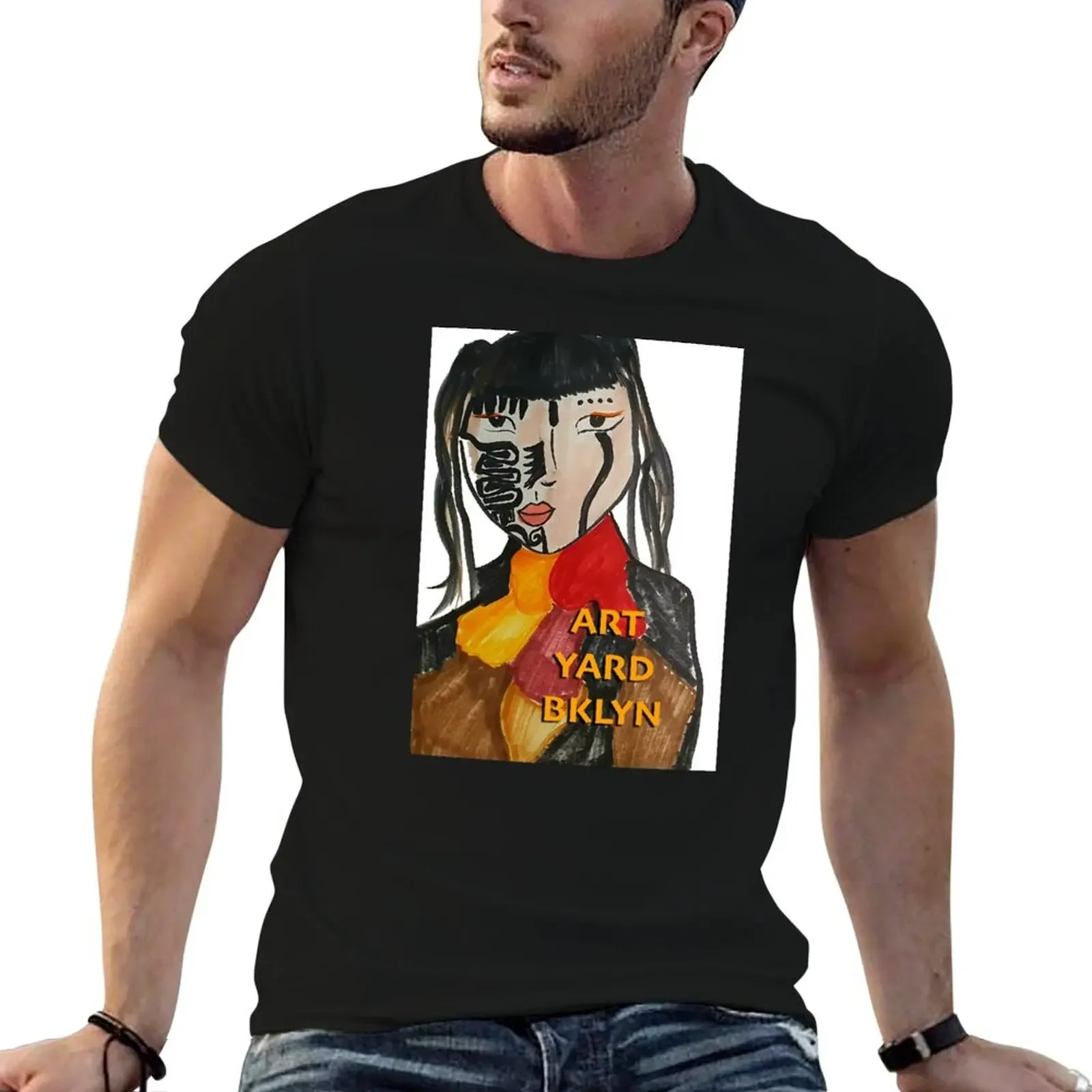 ART YARD BKLYN Portriat of Angelica by Sarah Gumgumji T-Shirt sweat boys animal print essential t shirt shirts men graphic
ART YARD BKLYN Portriat of Angelica by Sarah Gumgumji T-Shirt sweat boys animal print essential t shirt shirts men graphic