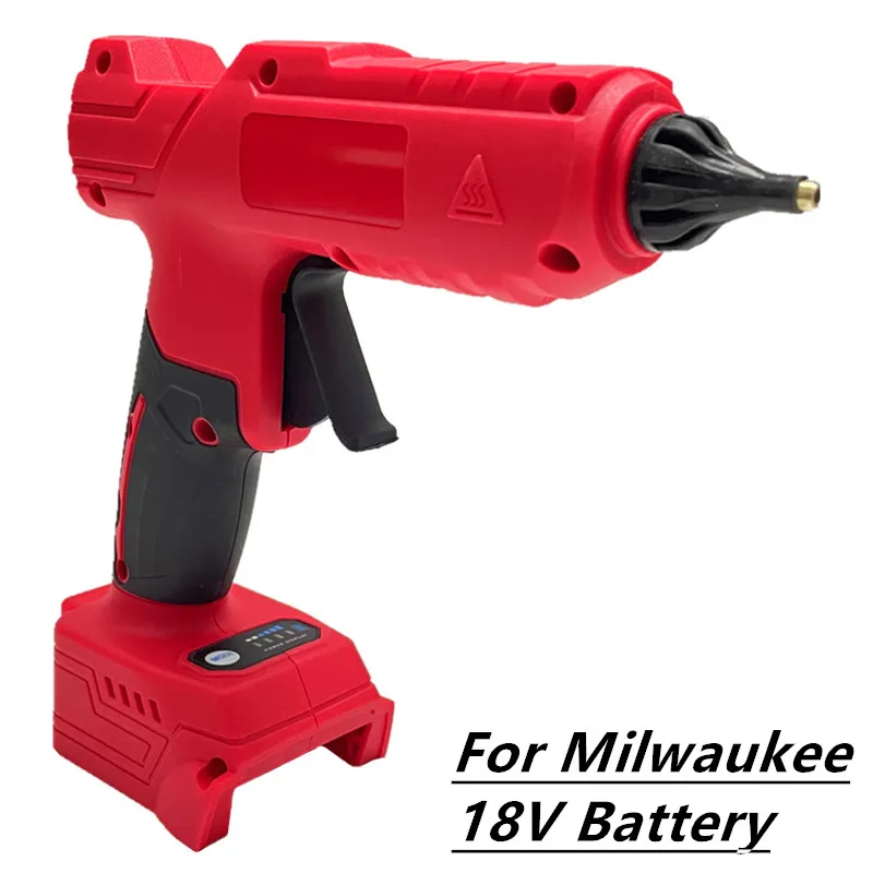 For Milwaukee 18/20V Battery Electric Hot Glue Gun Cordless Melt Glue Gun 11mm Glue Stick Hot Melt Welding Air Gun Power Tools
For Milwaukee 18/20V Battery Electric Hot Glue Gun Cordless Melt Glue Gun 11mm Glue Stick Hot Melt Welding Air Gun Power Tools