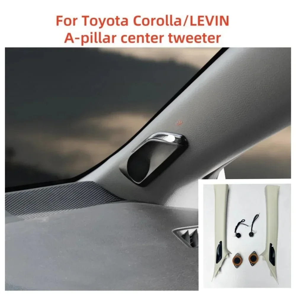 For Toyota Corolla/Altis/LEVIN A-pillar center tweeter audio upgrade dashboard audio car modification accessories stereo sound
For Toyota Corolla/Altis/LEVIN A-pillar center tweeter audio upgrade dashboard audio car modification accessories stereo sound