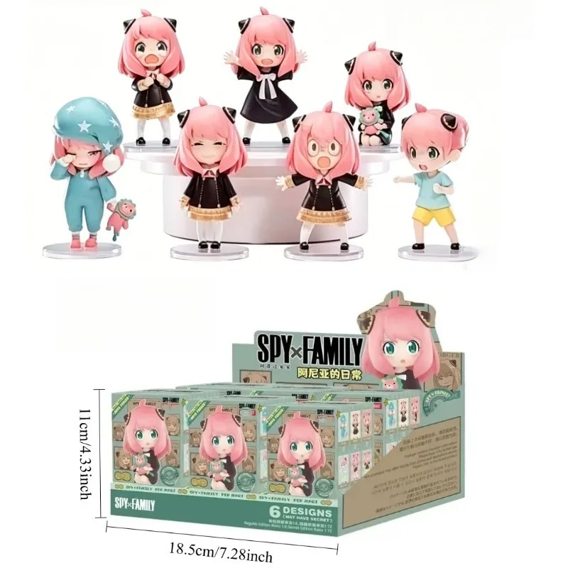 Ania series blind box cute cartoon characters desktop decoration ornaments, girls' collection national version of blind box gift
Ania series blind box cute cartoon characters desktop decoration ornaments, girls' collection national version of blind box gift