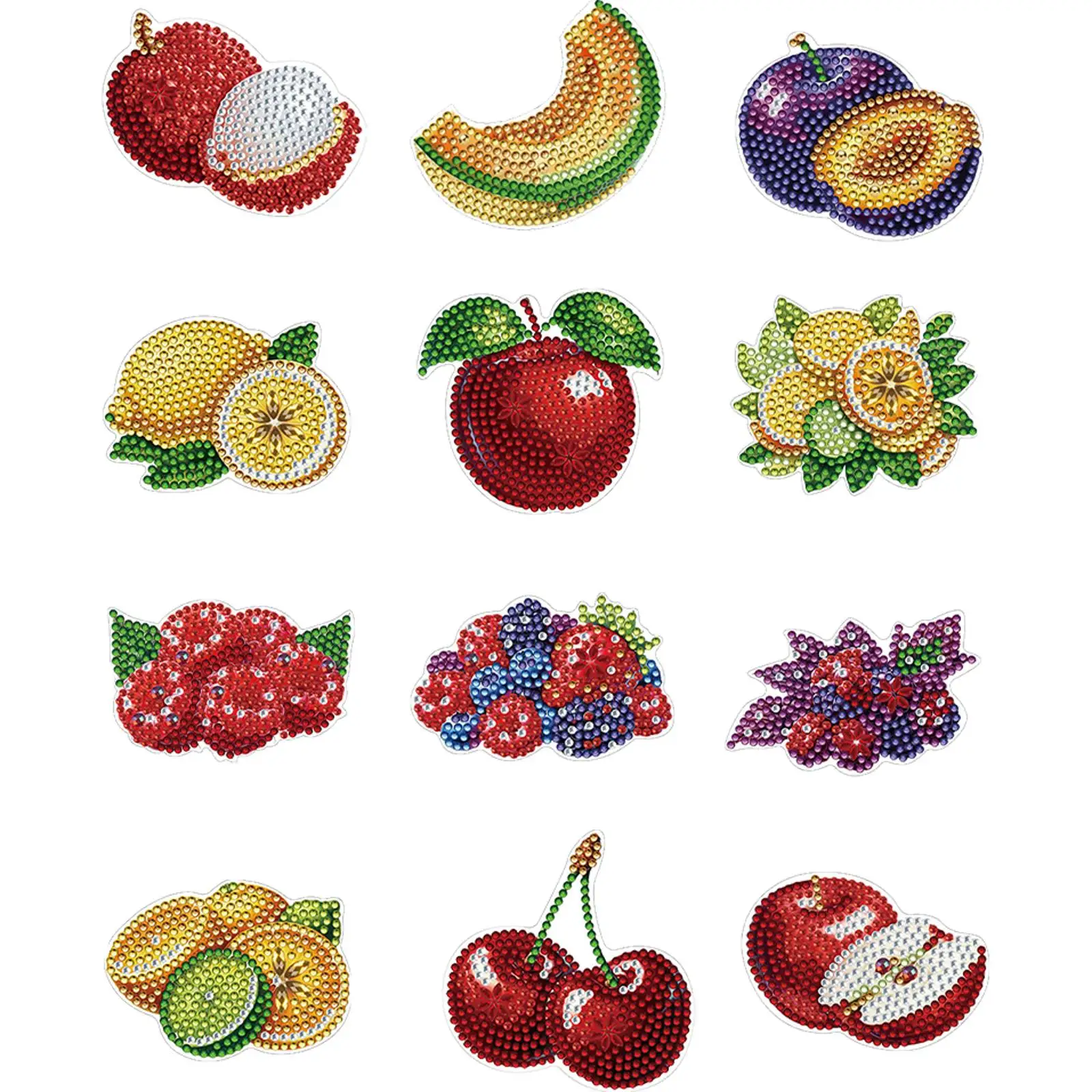 12Pcs Diamond Art Magnets Kits Rhinestone Refrigerator Gem Crafts Diamond Painting Kits Refrigerator Magnet for Adults Beginners
12Pcs Diamond Art Magnets Kits Rhinestone Refrigerator Gem Crafts Diamond Painting Kits Refrigerator Magnet for Adults Beginners