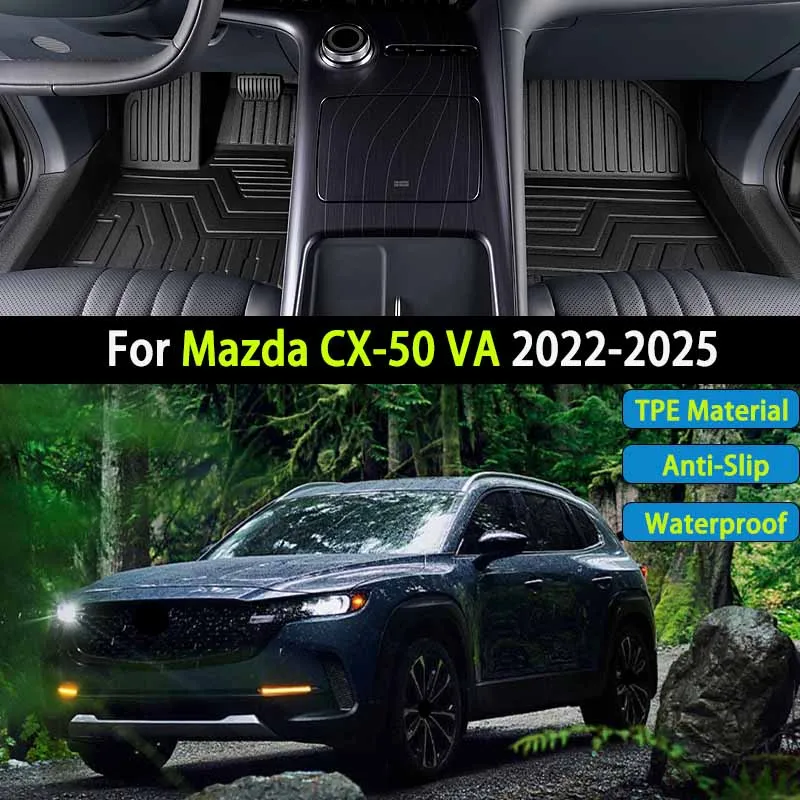 Автомобильный коврик TPE для Mazda CX-50 CX50 CX 50 VA 2022 2023 2024 2025 Роскошный водонепроницаемый коврик для ног Полный автомобильный коврик
Автомобильный коврик TPE для Mazda CX-50 CX50 CX 50 VA 2022 2023 2024 2025 Роскошный водонепроницаемый коврик для ног Полный автомобильный коврик