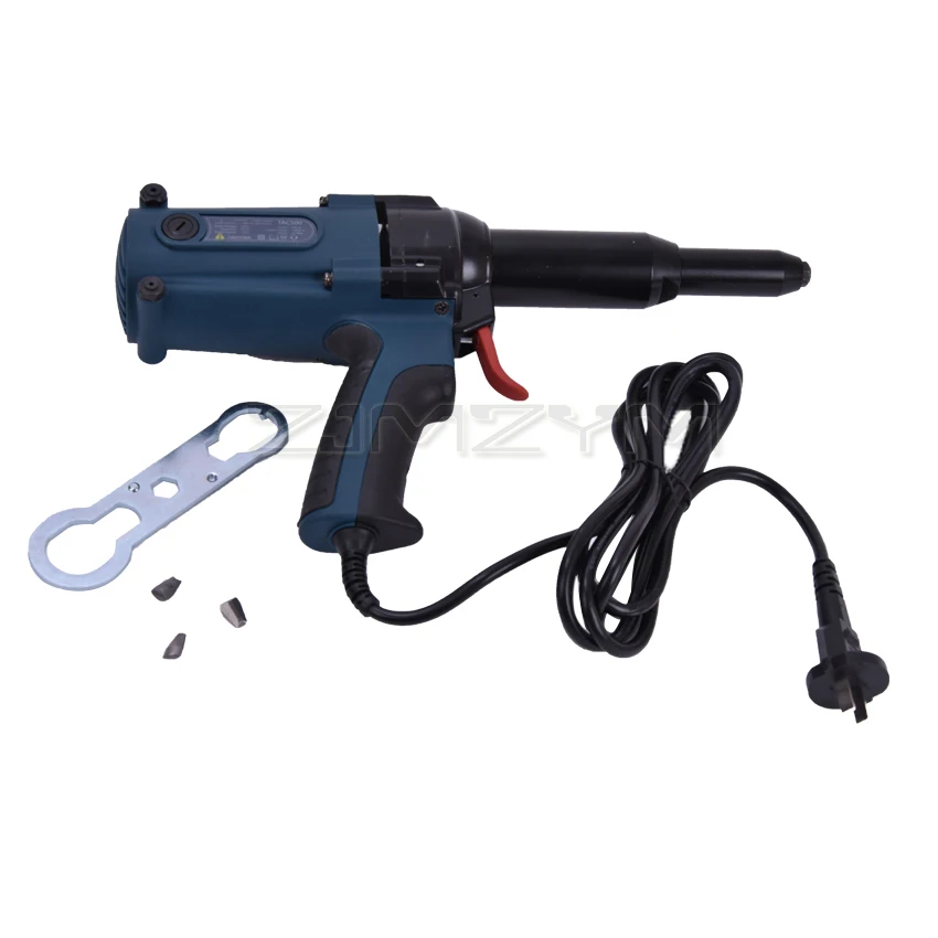 High Quality TAC500 220V Electricity Riveter Riveter Gun 8000N Electric Nail Gun 400W Suitable for 3.2-5.0mm Blind Rivets
High Quality TAC500 220V Electricity Riveter Riveter Gun 8000N Electric Nail Gun 400W Suitable for 3.2-5.0mm Blind Rivets