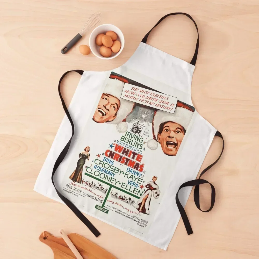White Christmas - Bing Crosby, Danny Kaye Apron Kitchen Women household woman Professional Barber Apron
White Christmas - Bing Crosby, Danny Kaye Apron Kitchen Women household woman Professional Barber Apron