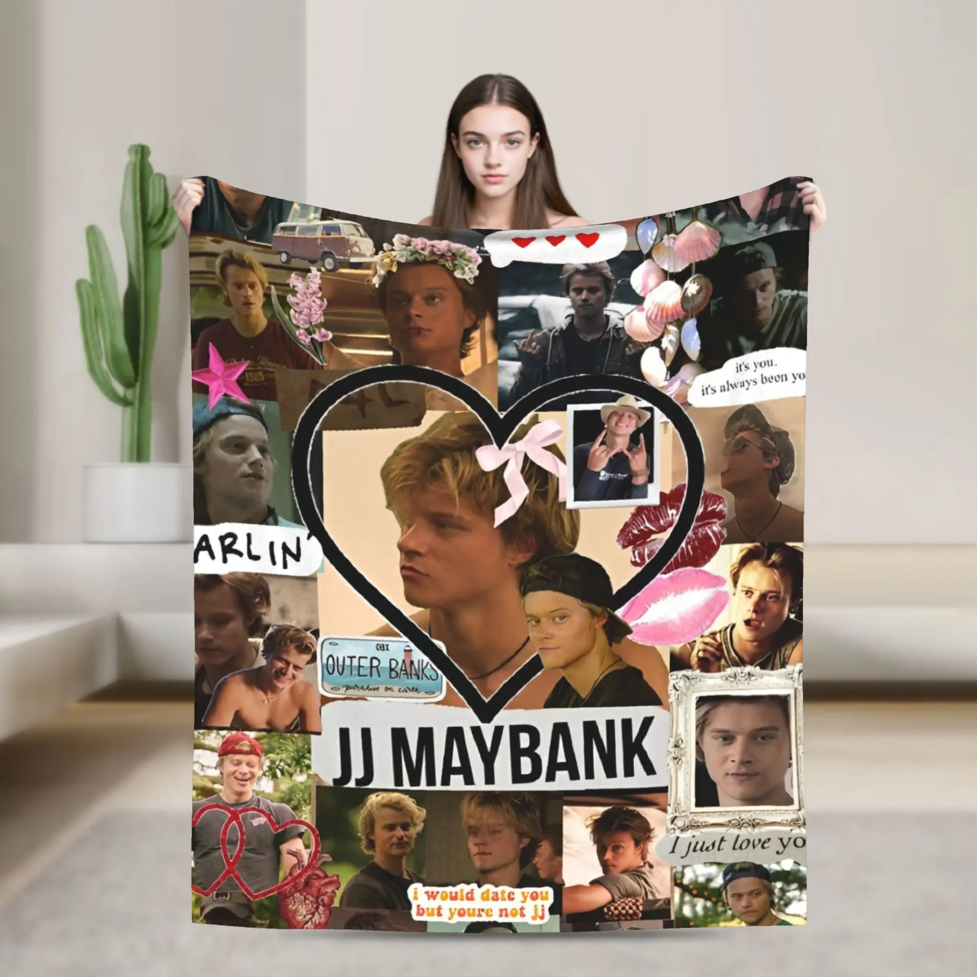 JJ Maybank Soft Warm Blanket Rudy Pankow Decorative Plush Throw Blanket Aesthetic Couch Chair Flannel Bedspread Sofa Bed Cover
JJ Maybank Soft Warm Blanket Rudy Pankow Decorative Plush Throw Blanket Aesthetic Couch Chair Flannel Bedspread Sofa Bed Cover
