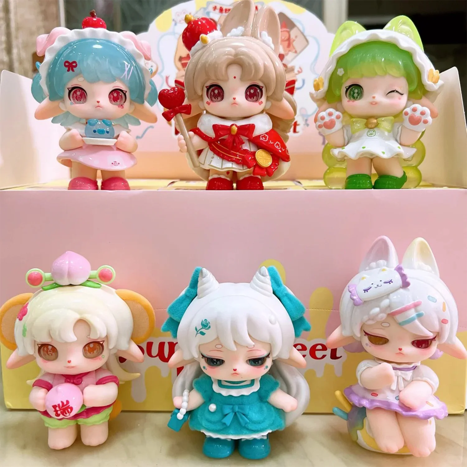 Ruby Bunny'S Sweet House Series Collectible Figures Blind Box Toy Adorable Girl Doll Trendy Birthday Gift For Cute Collectors
Ruby Bunny'S Sweet House Series Collectible Figures Blind Box Toy Adorable Girl Doll Trendy Birthday Gift For Cute Collectors