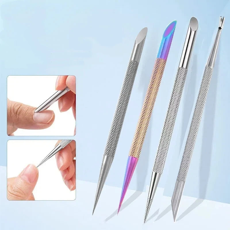 1Pcs Double-ended Stainless Steel Nail Cuticle Pusher Remover Dead Skin Rod Manicure Stick Nail Art Tool
1Pcs Double-ended Stainless Steel Nail Cuticle Pusher Remover Dead Skin Rod Manicure Stick Nail Art Tool