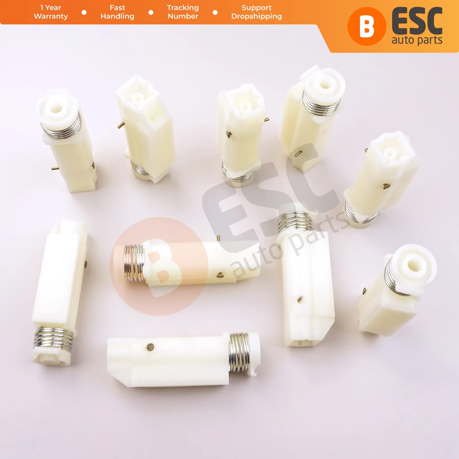 ESC Auto Parts BCP054 10 Pieces Cable End Rope Dowel for Window Regulator Winder Mechanism Type BCP054 Fast Handling
ESC Auto Parts BCP054 10 Pieces Cable End Rope Dowel for Window Regulator Winder Mechanism Type BCP054 Fast Handling