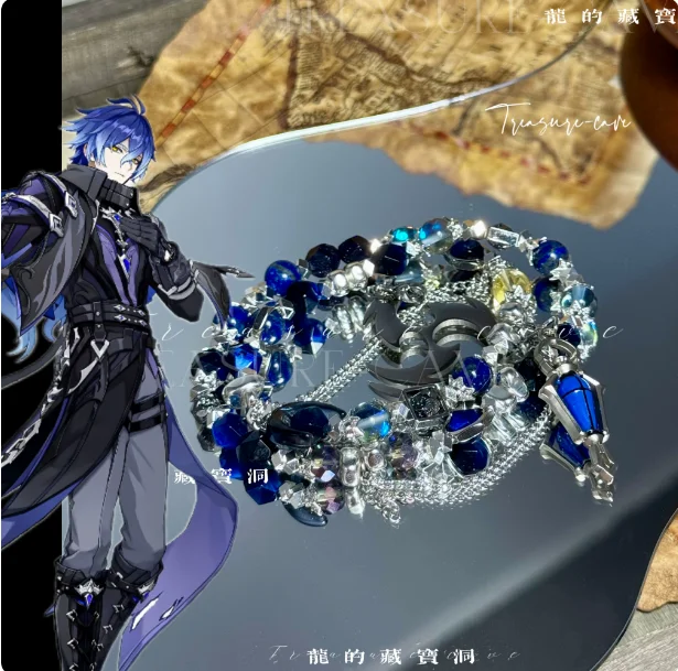 Anime Genshin Impact Flins Handmade Bracelet Unisex Hand Chain Pendant Bracelets Accessories Cosplay Props Birthday Gifts
Anime Genshin Impact Flins Handmade Bracelet Unisex Hand Chain Pendant Bracelets Accessories Cosplay Props Birthday Gifts