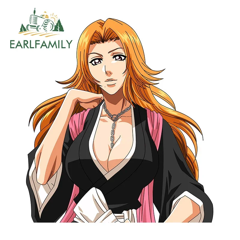 EARLFAMILY 13cm x 11.9cm for Matsumoto Rangiku Sexy Anime Car Sticker Waterproof Surfboard Creative Decal VAN Helmet Car Styling
EARLFAMILY 13cm x 11.9cm for Matsumoto Rangiku Sexy Anime Car Sticker Waterproof Surfboard Creative Decal VAN Helmet Car Styling
