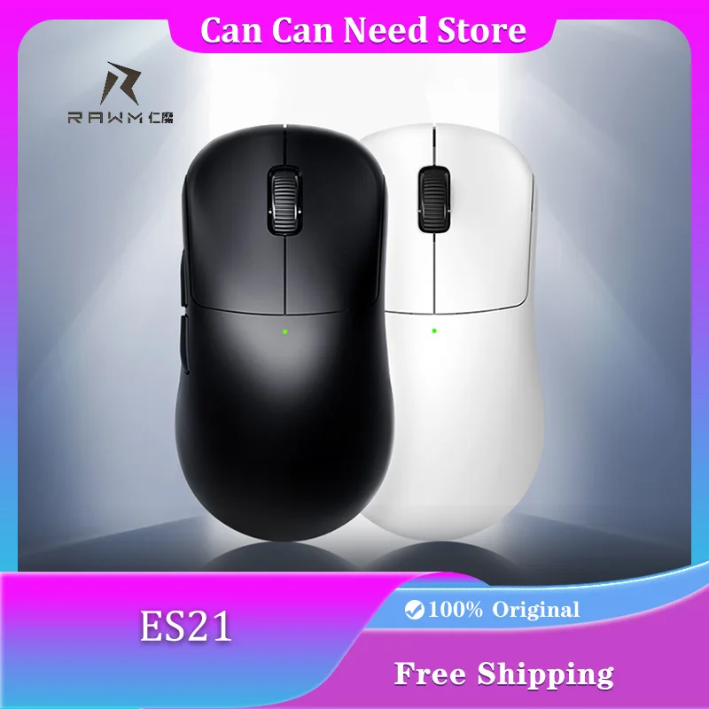 Новая беспроводная мышь Rawm Es21, трехрежимная, 8k, легкая, Paw3950/3395, 30000 точек на дюйм, эргономичные игровые мыши для киберспорта, аксессуары для ПК
Новая беспроводная мышь Rawm Es21, трехрежимная, 8k, легкая, Paw3950/3395, 30000 точек на дюйм, эргономичные игровые мыши для киберспорта, аксессуары для ПК
