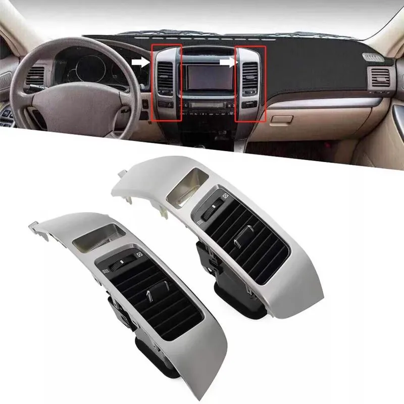 Автомобильные аксессуары, рамка розетки кондиционера для Toyota Land Cruiser LC120 Lexus GX470 2003-2009
Автомобильные аксессуары, рамка розетки кондиционера для Toyota Land Cruiser LC120 Lexus GX470 2003-2009