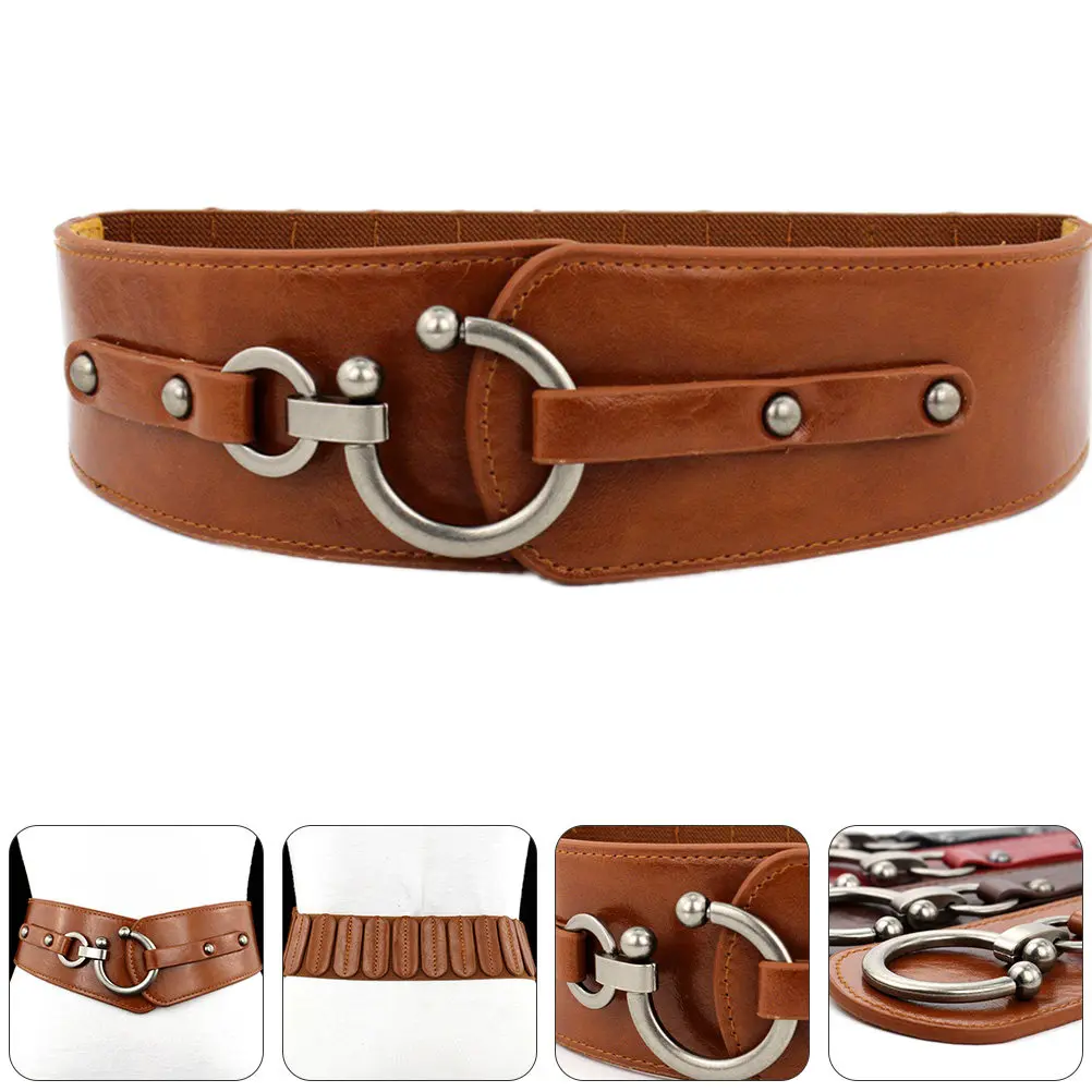 Lady Wide Waist Belt High-Quality Material Chic Lace Up Design Show Slim Figure Perfect for Banquet Party Daily Use
Lady Wide Waist Belt High-Quality Material Chic Lace Up Design Show Slim Figure Perfect for Banquet Party Daily Use
