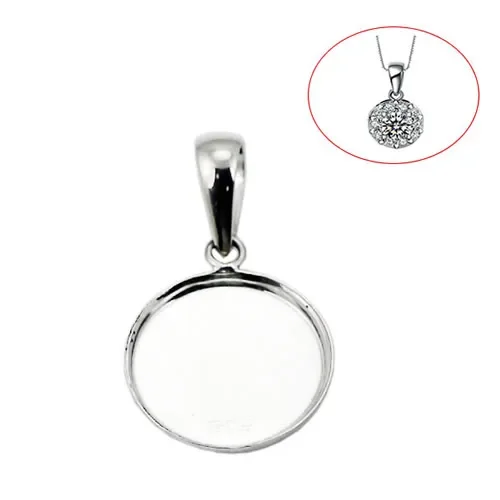 Beadsnice 27612smt2 Solid 925 Sterling Silver Pendant Tray Round Pendant Blank for Necklace Jewelry Making
Beadsnice 27612smt2 Solid 925 Sterling Silver Pendant Tray Round Pendant Blank for Necklace Jewelry Making